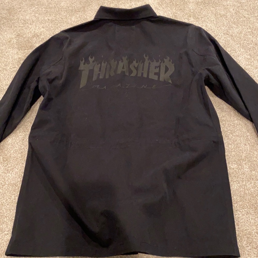 Vans X Thrasher M65 Black Jacket